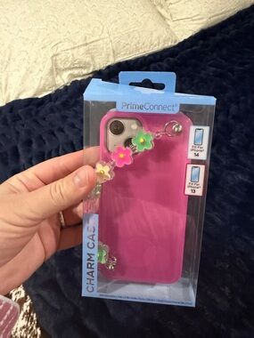 Pink Charm Phone Case for iPhone 13/14
